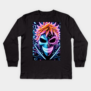 Ichigo hollow mask Kids Long Sleeve T-Shirt